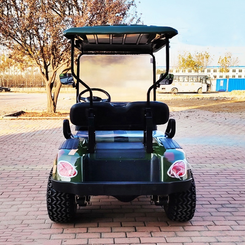 High quality 4 wheels off road 2 seat electric club car used golf carts golf buggy factory price