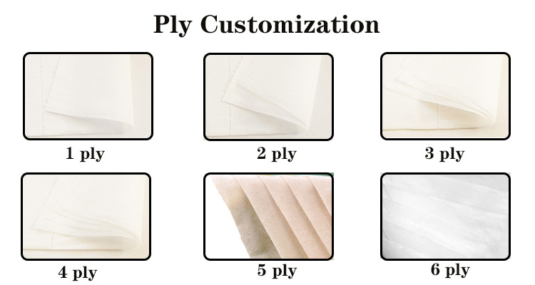 Manufacturer custom Pulp Tissue Paper Embossed Virgin Wood Bamboo Pulp 2/3 ply Soft Toilet Tissue Roll