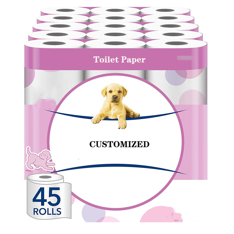 3 ply eco-roll toilet paper uk super soft high quality with good reputation hot sale in US and UK suitable for distributors