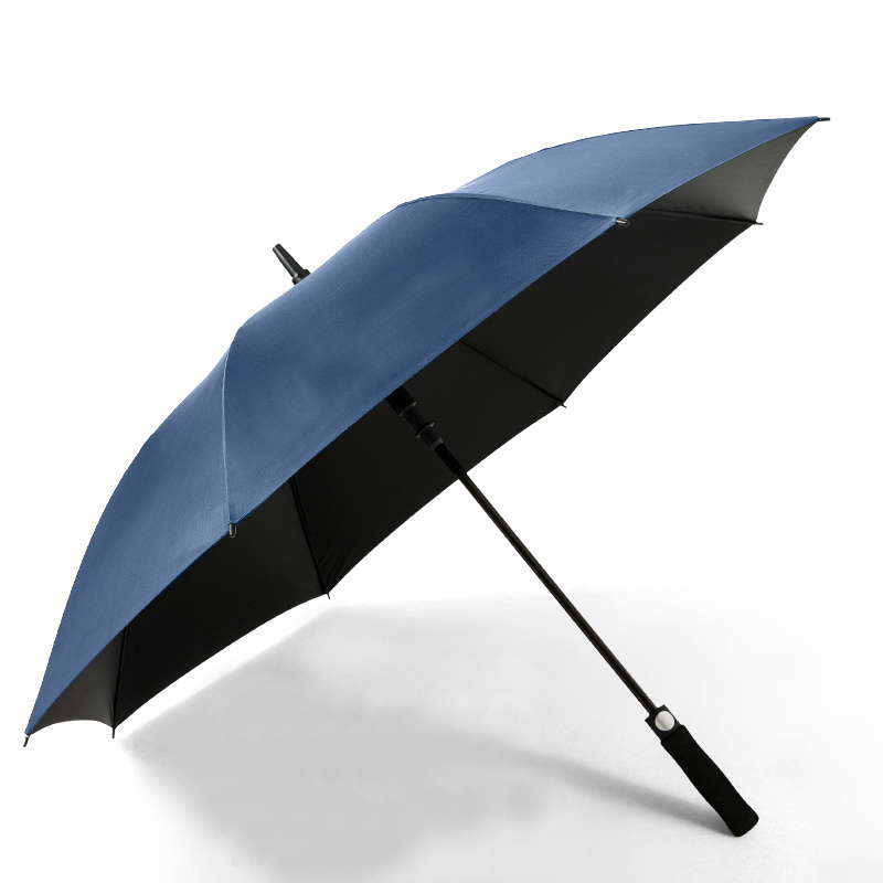 Wholesale cheap automatic open business golf big umbrella windproof waterproof man straight umbrella