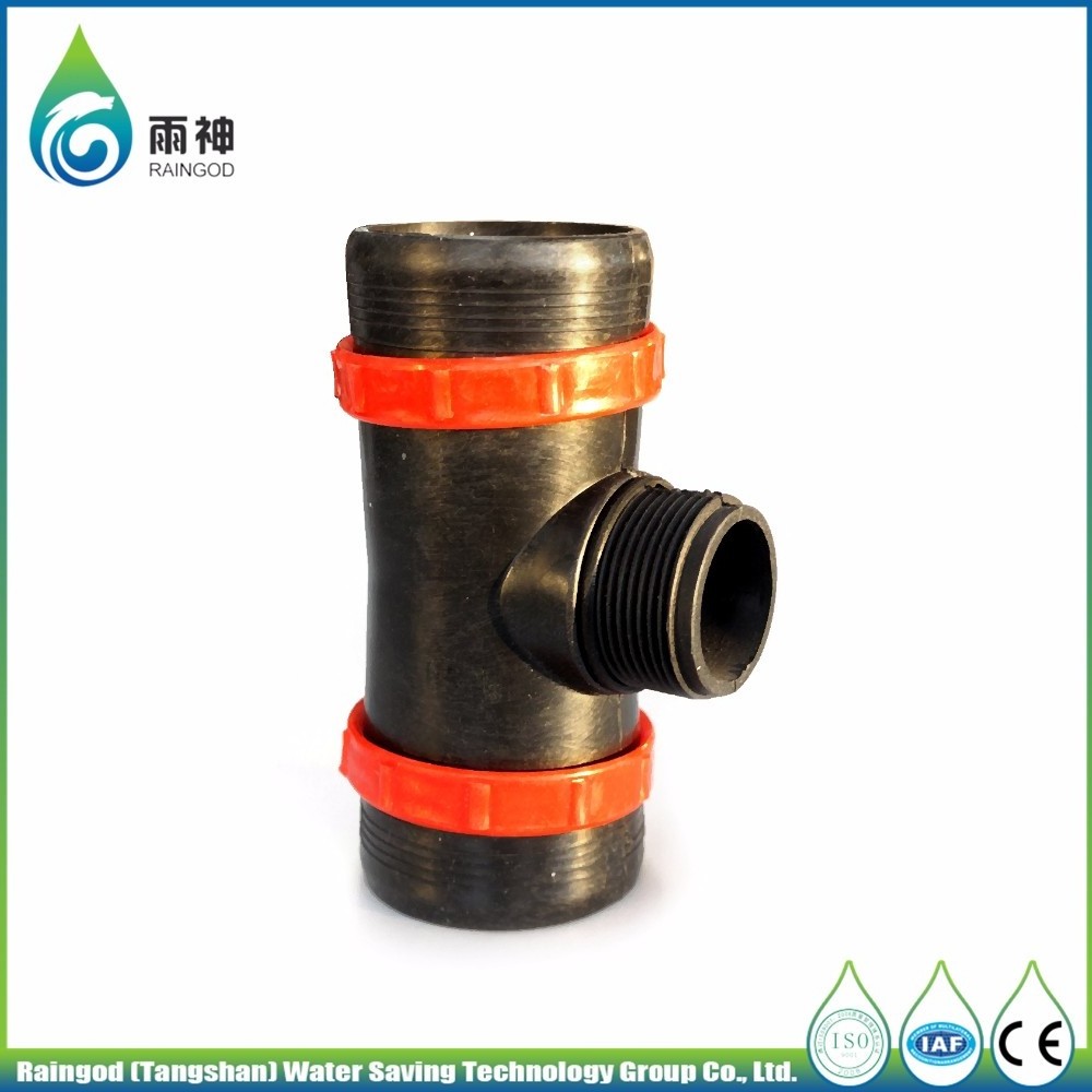 Drip irrigation system 16mm plastic pipe garden hose fittings