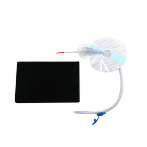 Negative Pressure Wound Therapy System medical dressing set including black foam size 5*5cm tube with pad & adhesive film NPWT