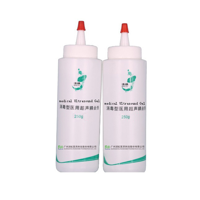 No Fragrance and No Color Aquasonic Clear medical Ultrasound transmission Gel in stock for hospital using OEM accepted