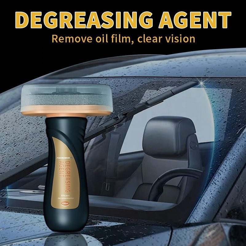 RAINJOIN 100ml Glass Wipers Degreasing Agent Car Windshield Cleaner Decontamination Oil Film Removal