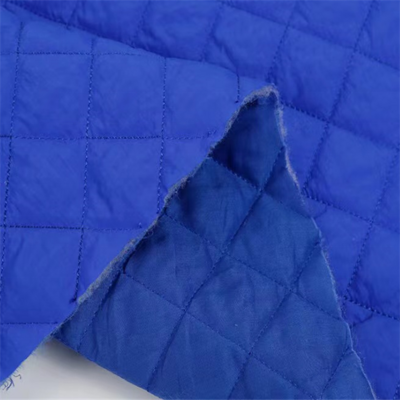 Hot sell Nylon polyester recycled waterproof  synthetic quilting quilted filling fabric for down jacket