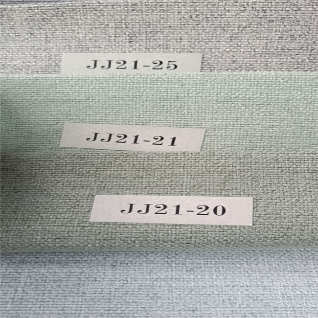 Tear-resistant 100% Polyester Faux Linen  Jacquard Furniture Cheap Sofa Fabric Material for Sofa