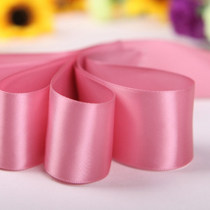 1-1/2" (38mm) 100% Polyester Plain Solid Color Single Face Satin Ribbons Tape For Gift Wrapping Packing Decor Bow Ribbon