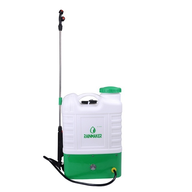 Rainmaker 12v 16 20 liter automatic backpack knapsack agriculture agricultural spray pump sprayer with machine