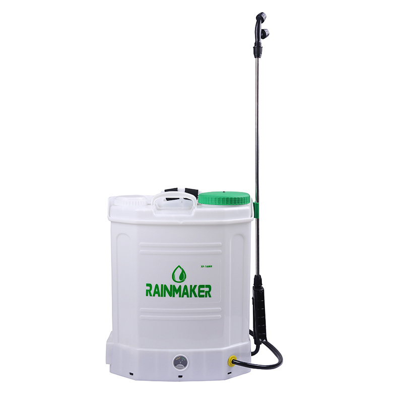 Rainmaker 12v 16 20 liter automatic backpack knapsack agriculture agricultural spray pump sprayer with machine