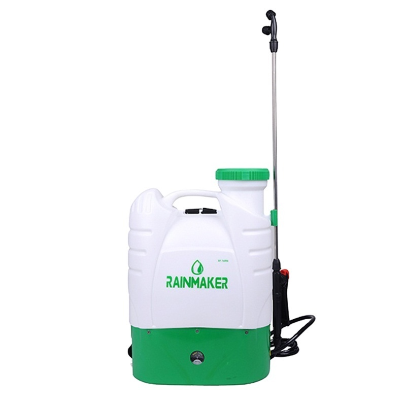 Rainmaker 12v 16 20 liter automatic backpack knapsack agriculture agricultural spray pump sprayer with machine