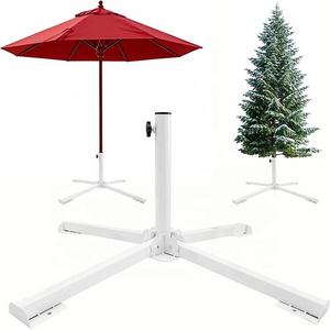 Portable Foldable Beach umbrella Stand Outdoor Sunshade Anchor Adjustable Patio Umbrella Base Holder Christmas Tree Base Stand