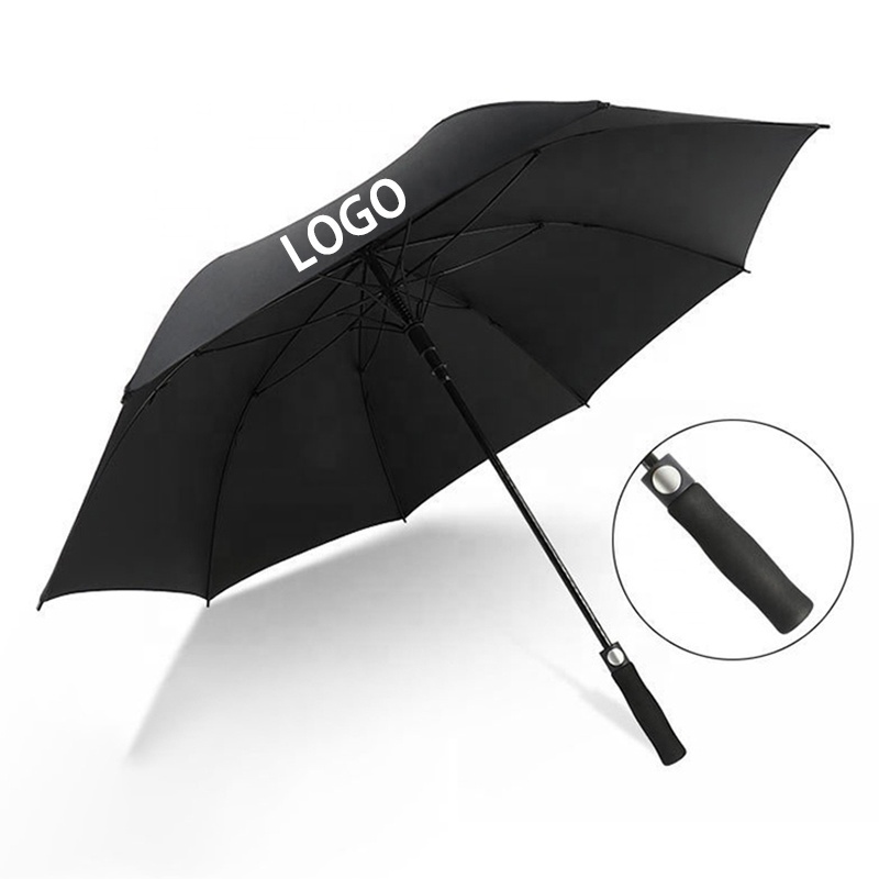 27inch 30inch Custom Promotional Windproof Print OEM Golf Umbrella With Logo