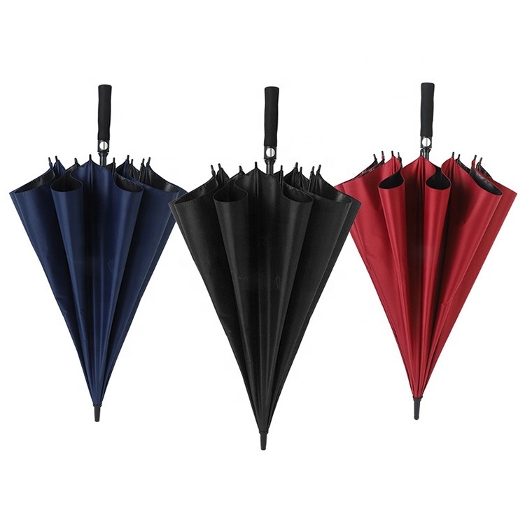 27inch 30inch Custom Promotional Windproof Print OEM Golf Umbrella With Logo