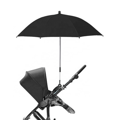 Stroller Umbrella for Chair with Clamp Umbrella Fixing Device UV Sun Shade Protection Umbrella for Baby