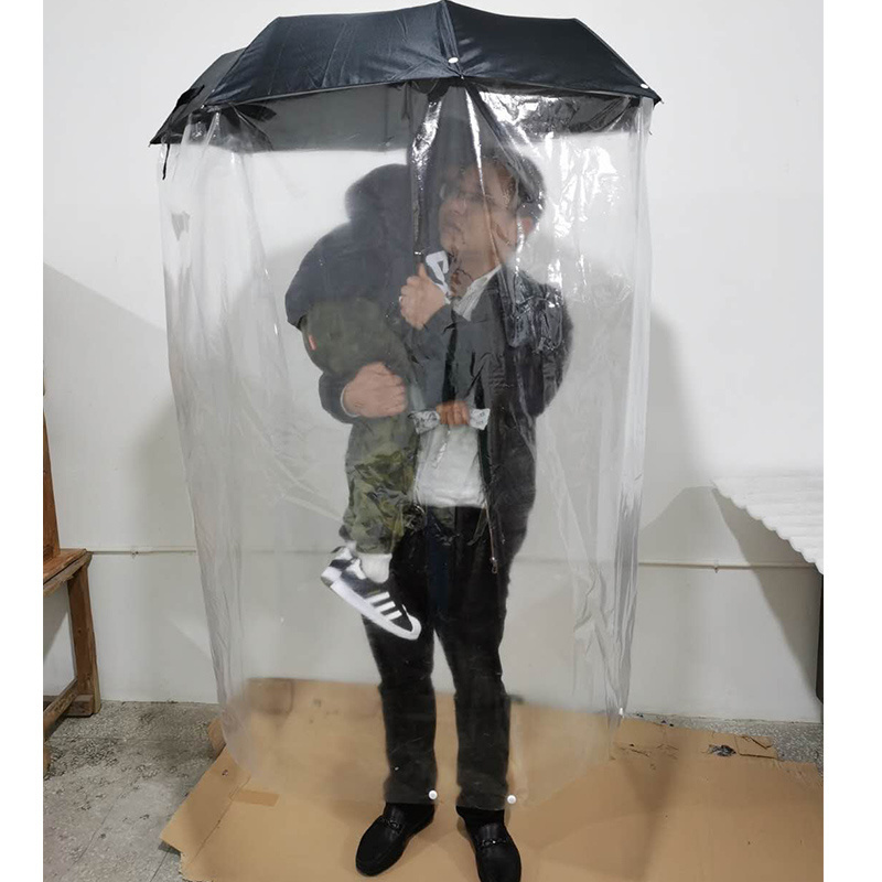 black color umbrella Hot sale poe umbrella full body cover umbrella