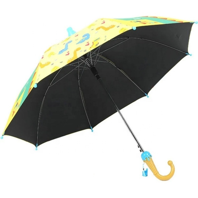 Multiple Custom 3D Cartoon Animal Design Child Kid Umbrella Long Handle Sun Rain Protection Umbrellas