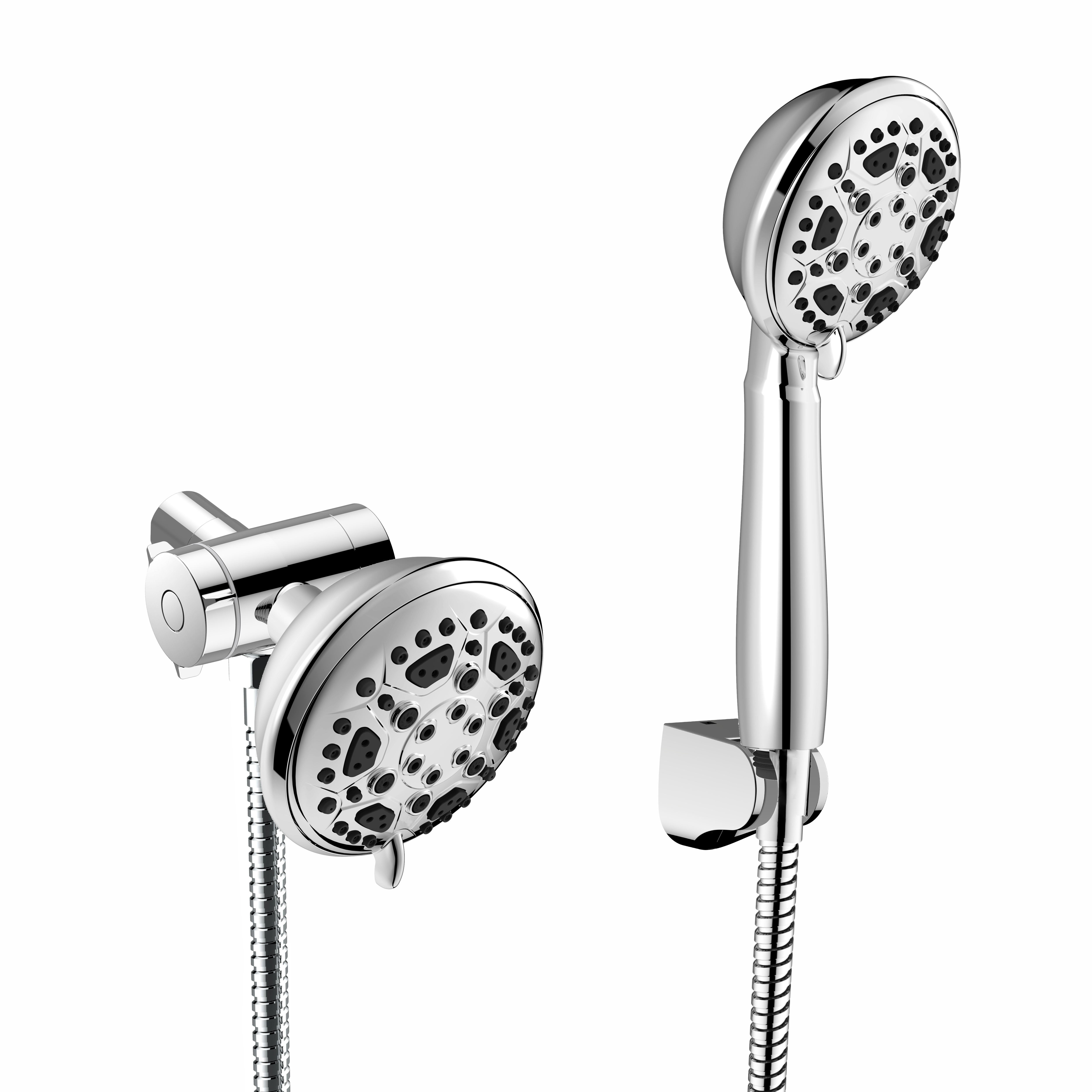 6 Spray Easy To Install High Pressure Handheld Bathroom spa  Shower Head bath shower faucets