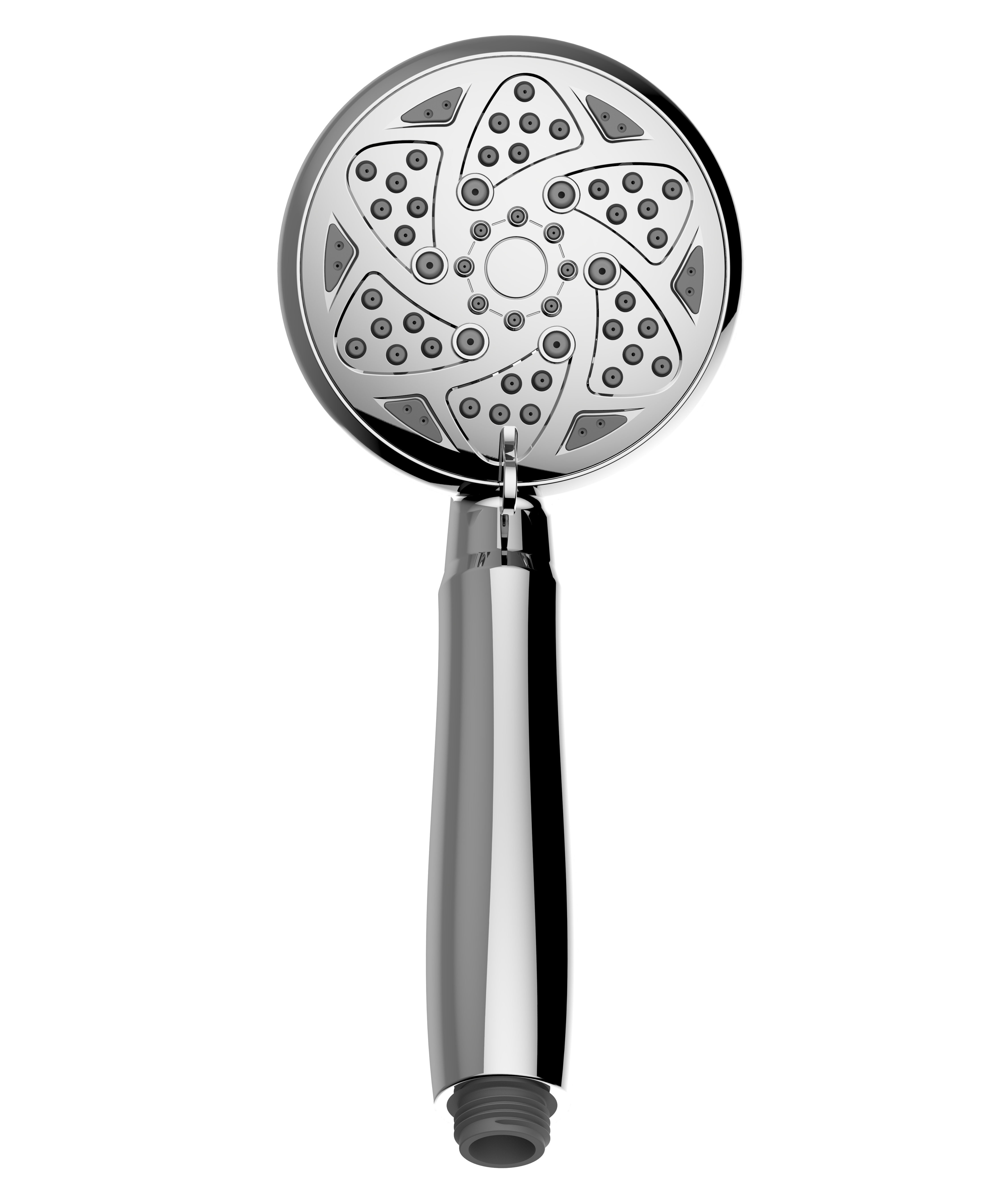 6 Spray Easy To Install High Pressure Handheld Bathroom spa  Shower Head bath shower faucets