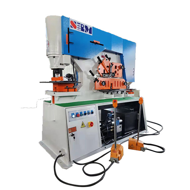 Q35Y Series Hydraulic Iron Worker Punching Machine Metal Shear Ironworker Machine for Channel Steel Angle Steel Fast Delivery