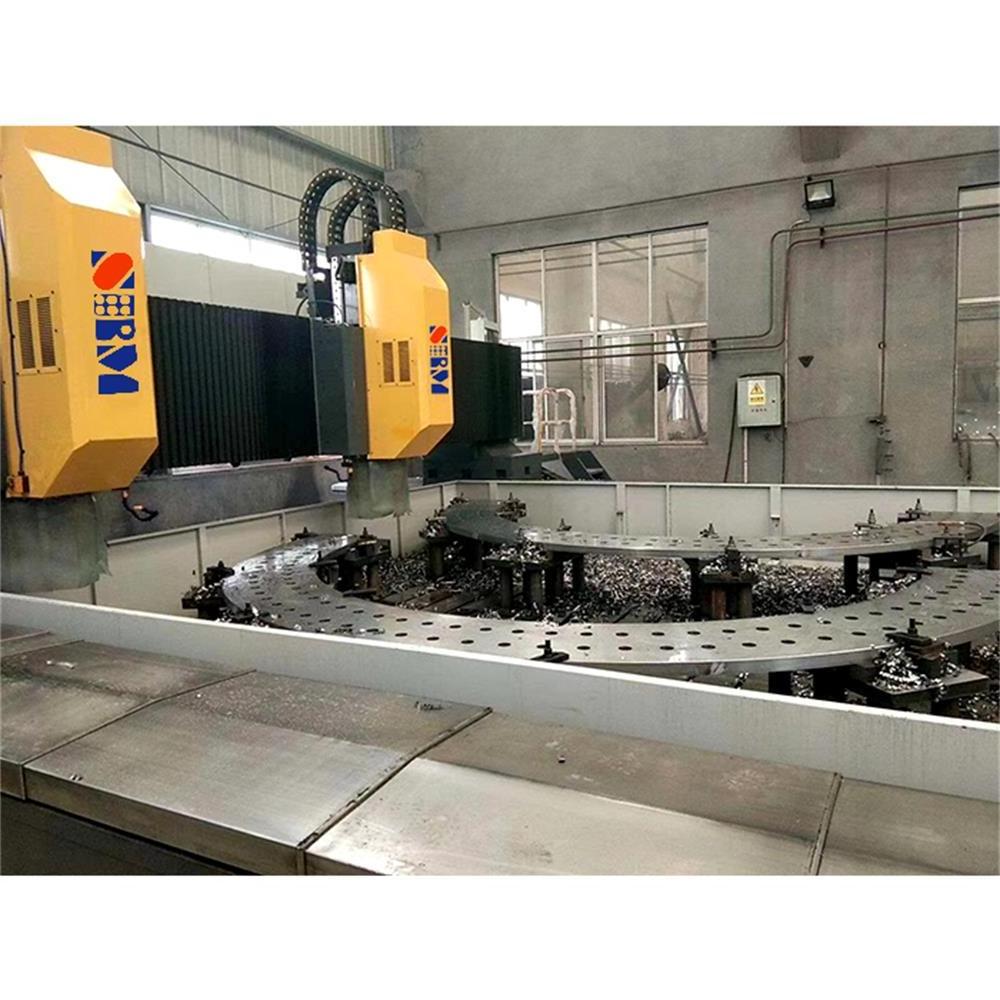 Raintech Heavy Duty CNCDrilling Milling Tapping Machine with Multi Spindle for Heat Exchange Industry Tube Sheet Plate Steel