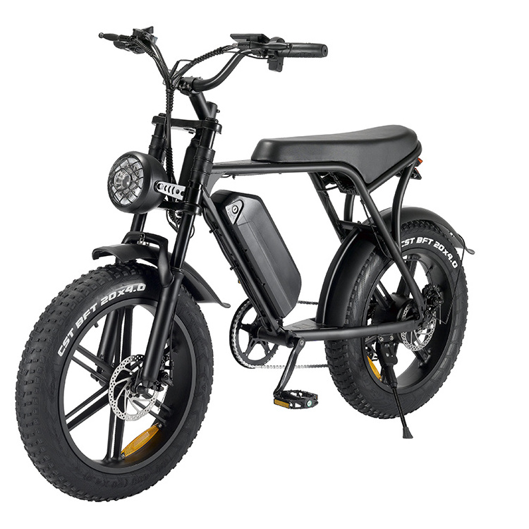 ouxi v8 2.0 fat tire electric bicycles 20 inches e bike off road hub motor ebike