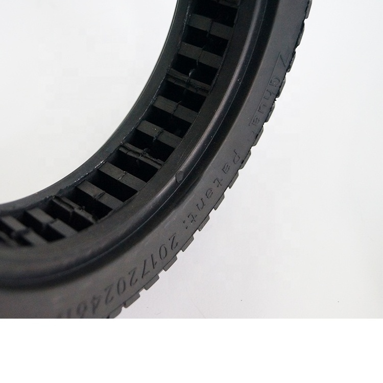 Big Size Hollowed 10x2.0/2.5 Solid Rubber Tire 10 Inch Scooter Tyre For Electric Scooter Xiaomi Mijia M365