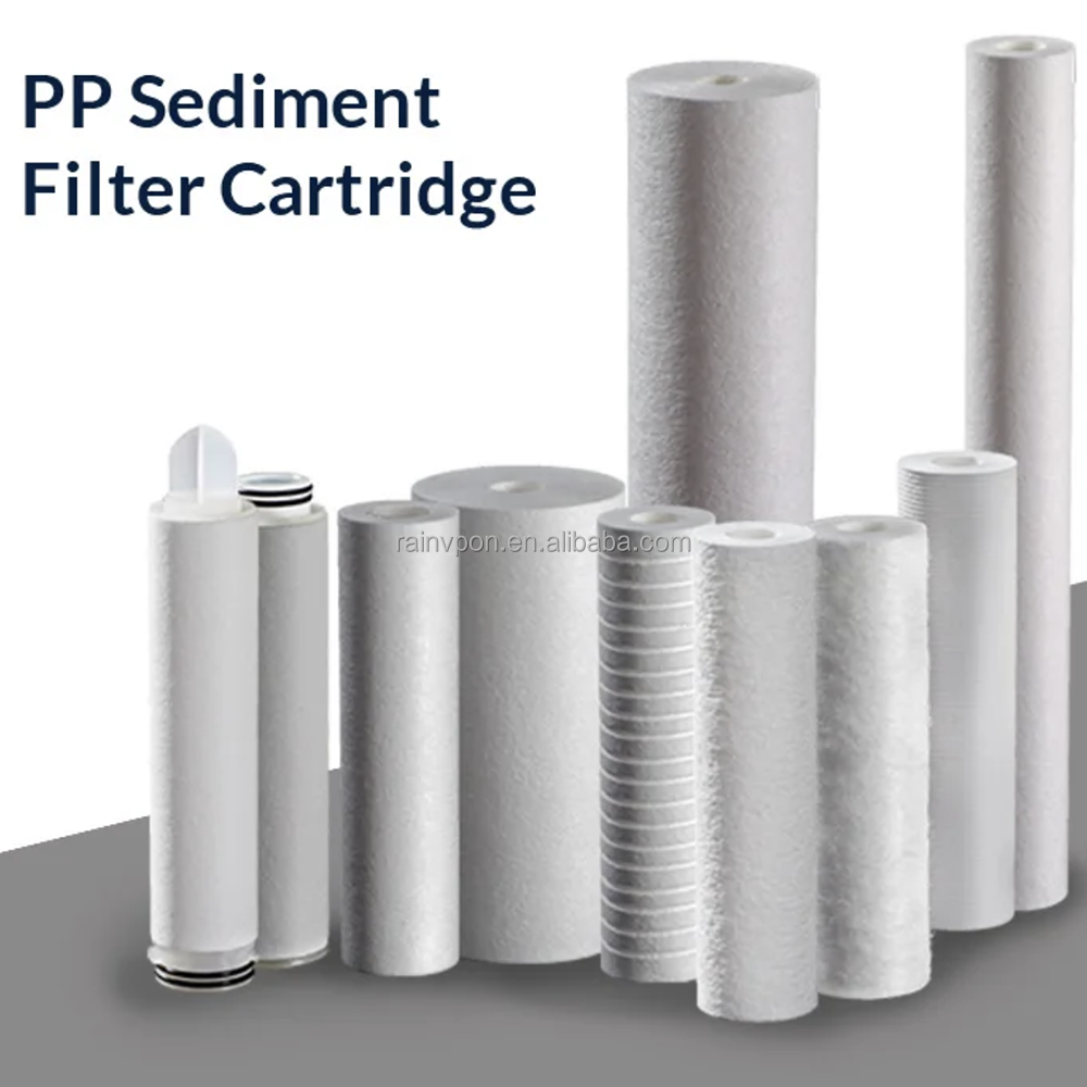 High Dirt Holding Capacity Sediment Filter 5 10 Micron PP NSF Melt Blown Filter Cartridges For Desalination KAMAMUTA