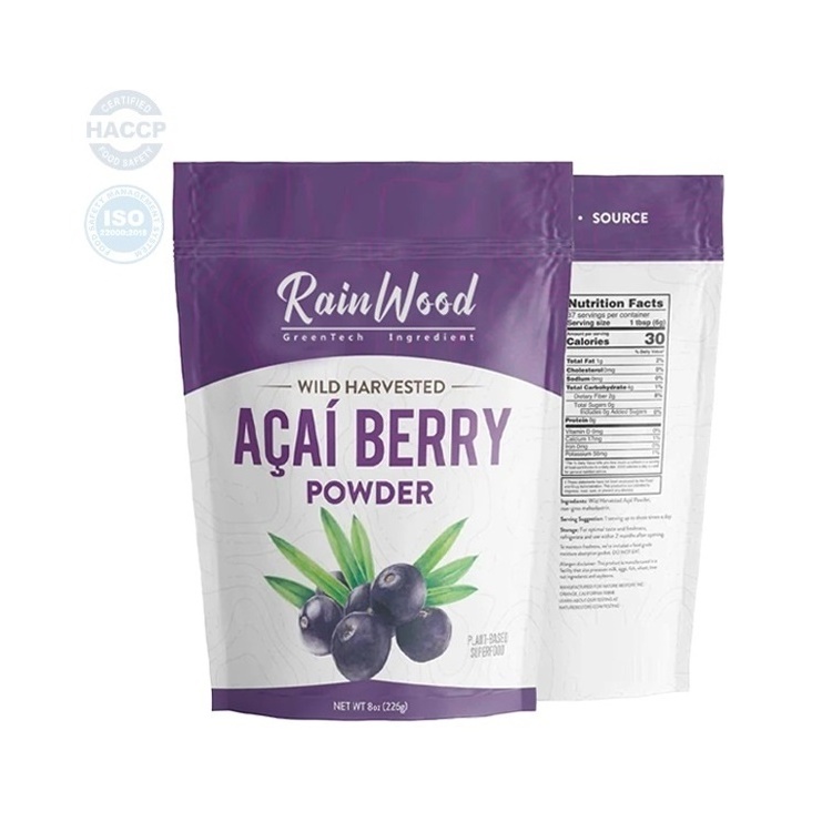 Wholesale Food Grade Brazil Acai Berry Extract Water Soluble Acai Berry Fruit Powder