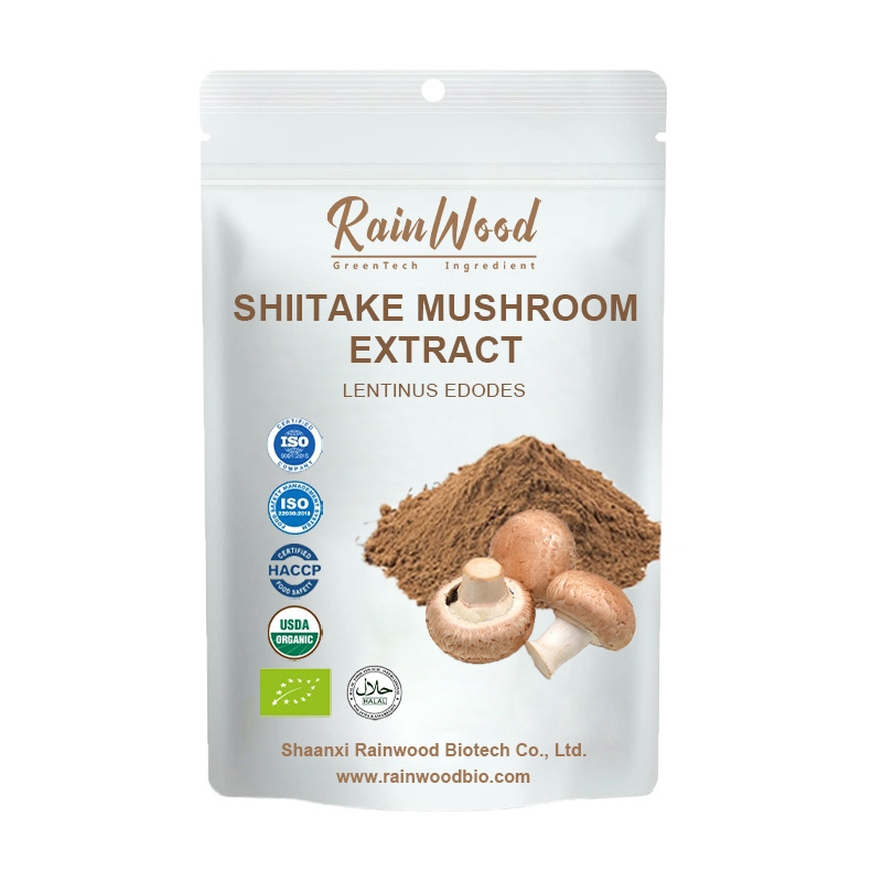 OEM Private Label Oyster Shitake Mushroom Powder 100g Pure Shitake Mushroom Powder