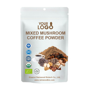 OEM Mushroom Coffee 7 in1 Blend Powder Privita Label Coffee Mushroom Coffee Powder