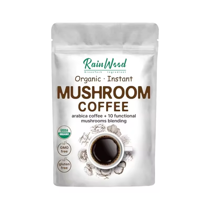 OEM Mushroom Coffee 7 in1 Blend Powder Privita Label Coffee Mushroom Coffee Powder