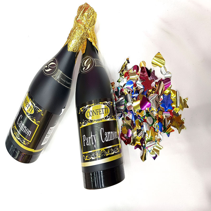 2023  Hotsell  30cm Champagne Bottle  Confetti Cannon Wedding Birthday Party Popper  Confetti Cannon