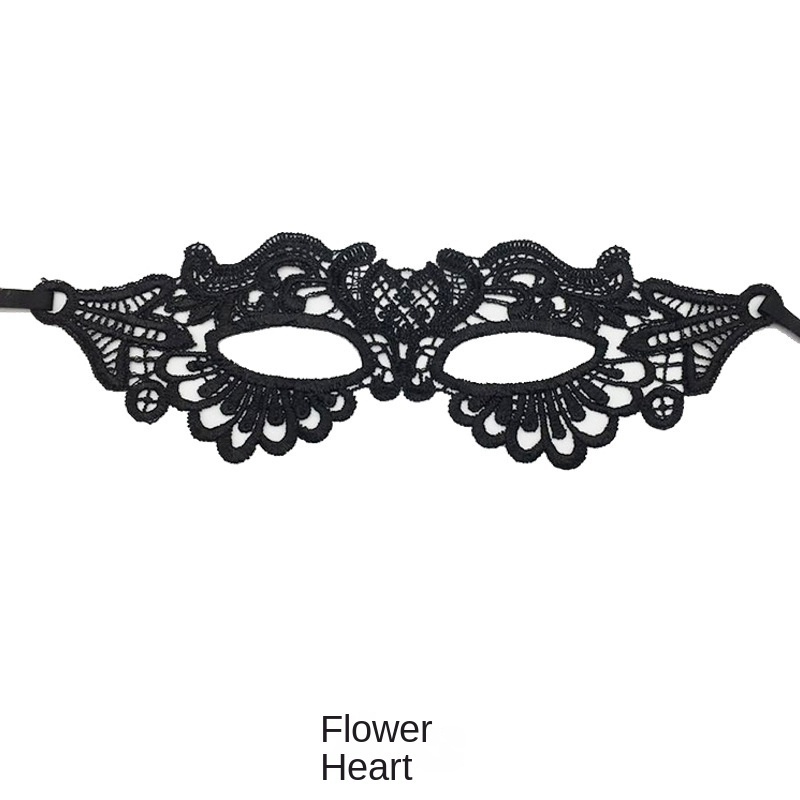 Best selling party black lace mask dance Halloween props Halloween masquerade mask