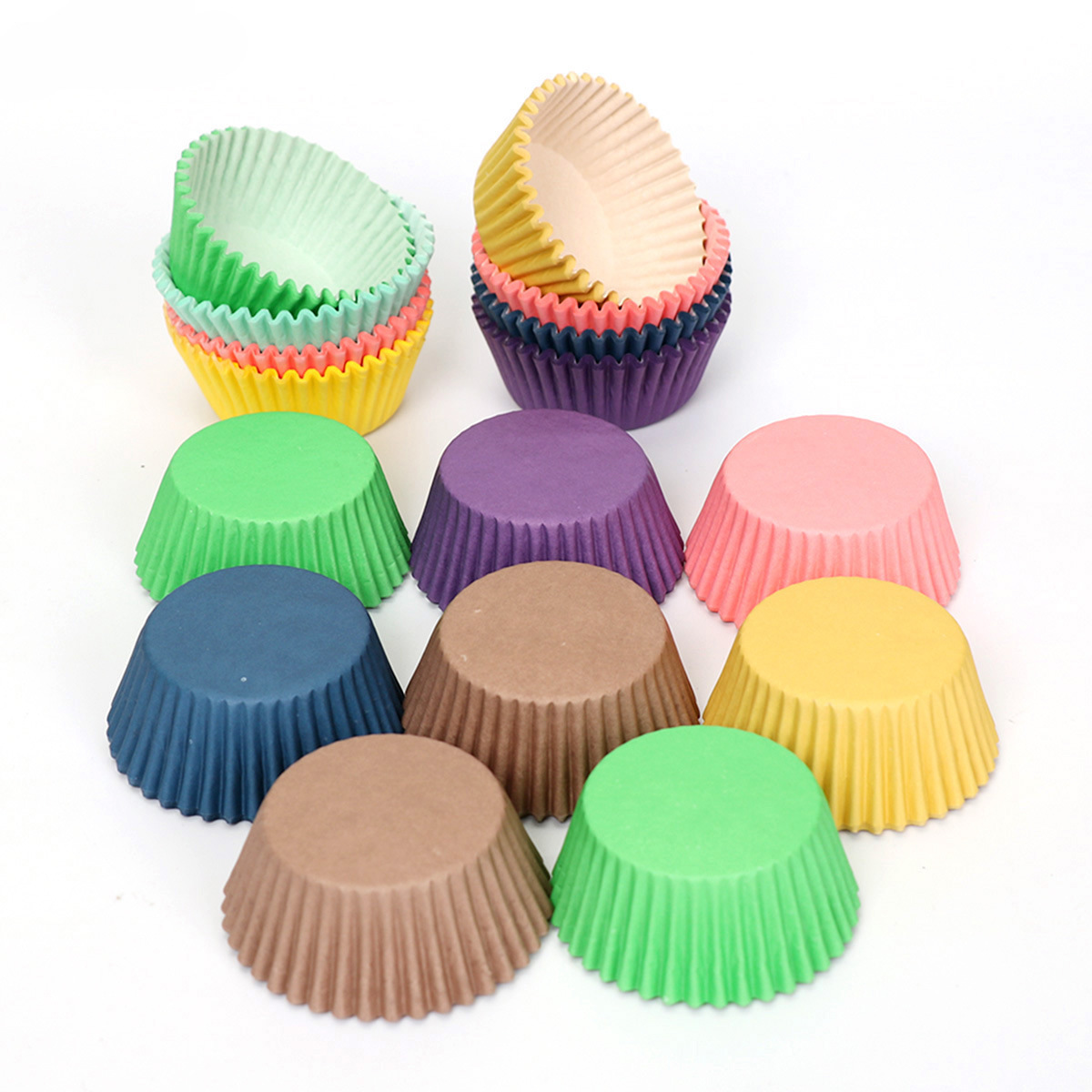 1000Pcs 30mm&50mm Cupcake Liners Paper Cup Cake Baking Muffin Kitchen Cases Cookie Dessert Molds Tart Bottom Bracket