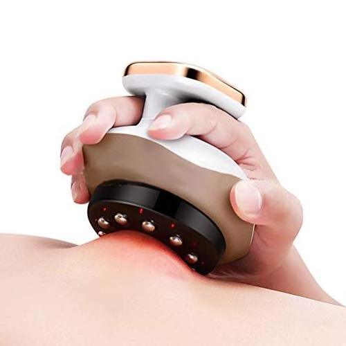 Private Label Body Slimming Negative Pressure Physiotherapy Electric Cupping Gua Sha Suction Scraping Apparatus Meridian Massage