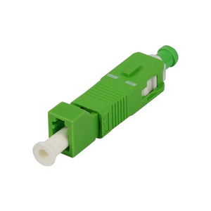 Fiber Optic Connector SC/APC Male to LC/APC Female Fiber Optic Adapter SC LC Hybrid Optical  Coupler