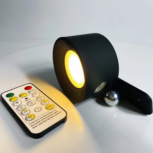 Remote Control Indoor Wall Lamp Hanging Flexible Mounted led Rechargeable Reading Wall Light