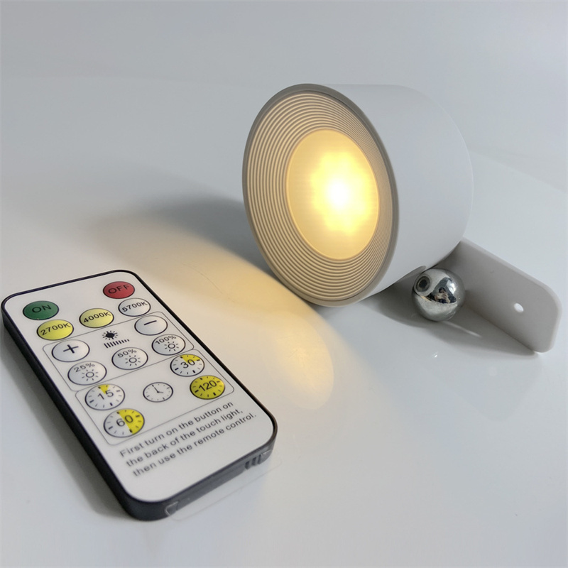 Remote Control Indoor Wall Lamp Hanging Flexible Mounted led Rechargeable Reading Wall Light