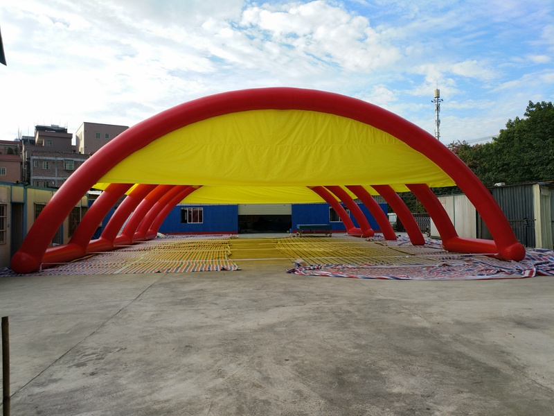 Car trailer canopy inflatable tents for event large house  inflatable shed