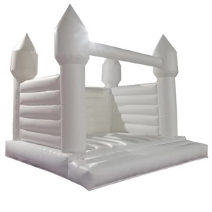 Giant inflatable Party wedding bouncer tent outdoor wedding marquee party bounce house white inflatable bouncy castle for sale