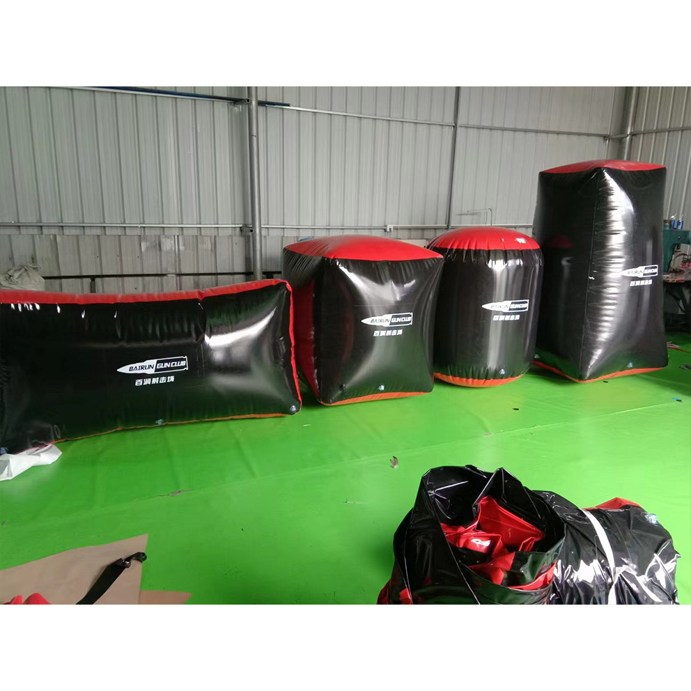 Wholesale custom Inflatable Paintball, pvc inflatable Paintball Barrier, inflatable paintball bunker wall.