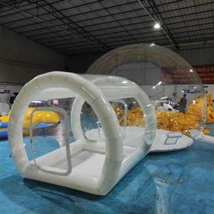 Best price high quality bubble camping transparent bubble tent inflatable clear dome tent