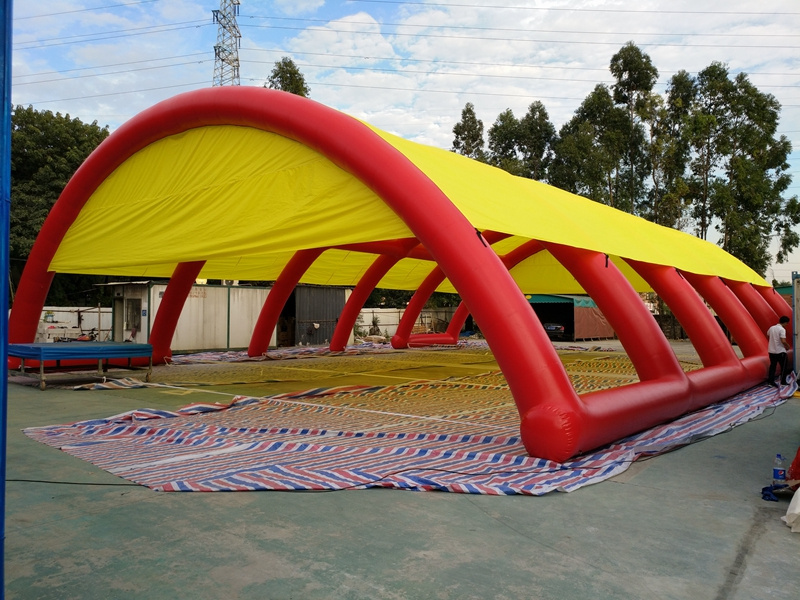 Car trailer canopy inflatable tents for event large house  inflatable shed