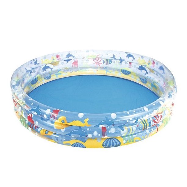 Children's ocean ball pool indoor household baby fence kid toy plastic inflatable swimming pool game