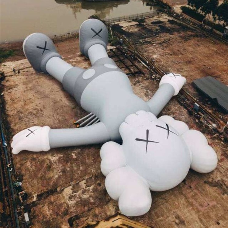 Kaws New Fashion Cartoon Character 3m Giant Kaws Inflatables Cartoon Advertising Promotion For Ground Square/Shopping Mall Decor