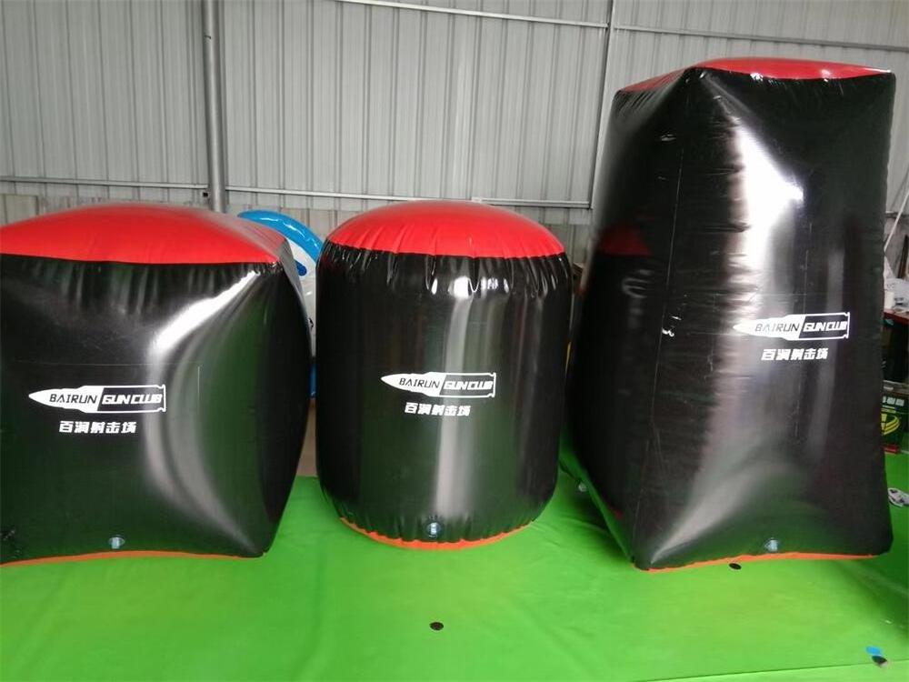 Wholesale custom Inflatable Paintball, pvc inflatable Paintball Barrier, inflatable paintball bunker wall.