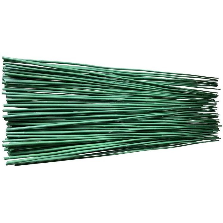 Green PVC coated Bamboo Cane bamboo stakes Artificial Tonkin bamboo Pole for plant