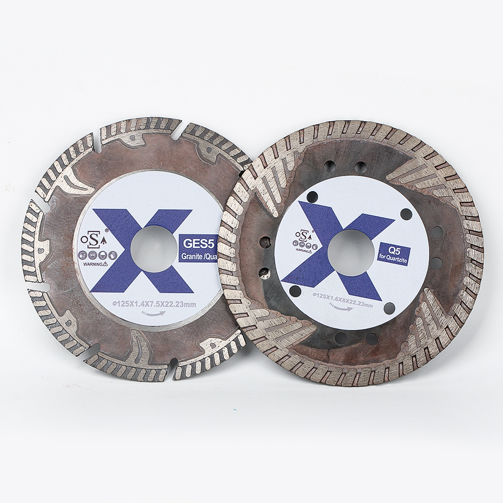 RAIZI Tools-Professional 5INCH Diamond Granite Saw Blade Sintered Stone Blade Cutting Tools Manufacturer   Sale  Sharp