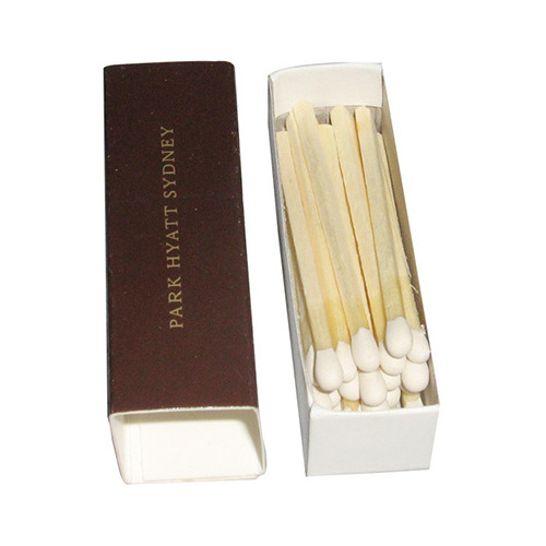 2024 Fancy Advertising Matches for Hotels Resorts Bars Promotional Matches in a Variety of Sizes with Colourful Match Heads