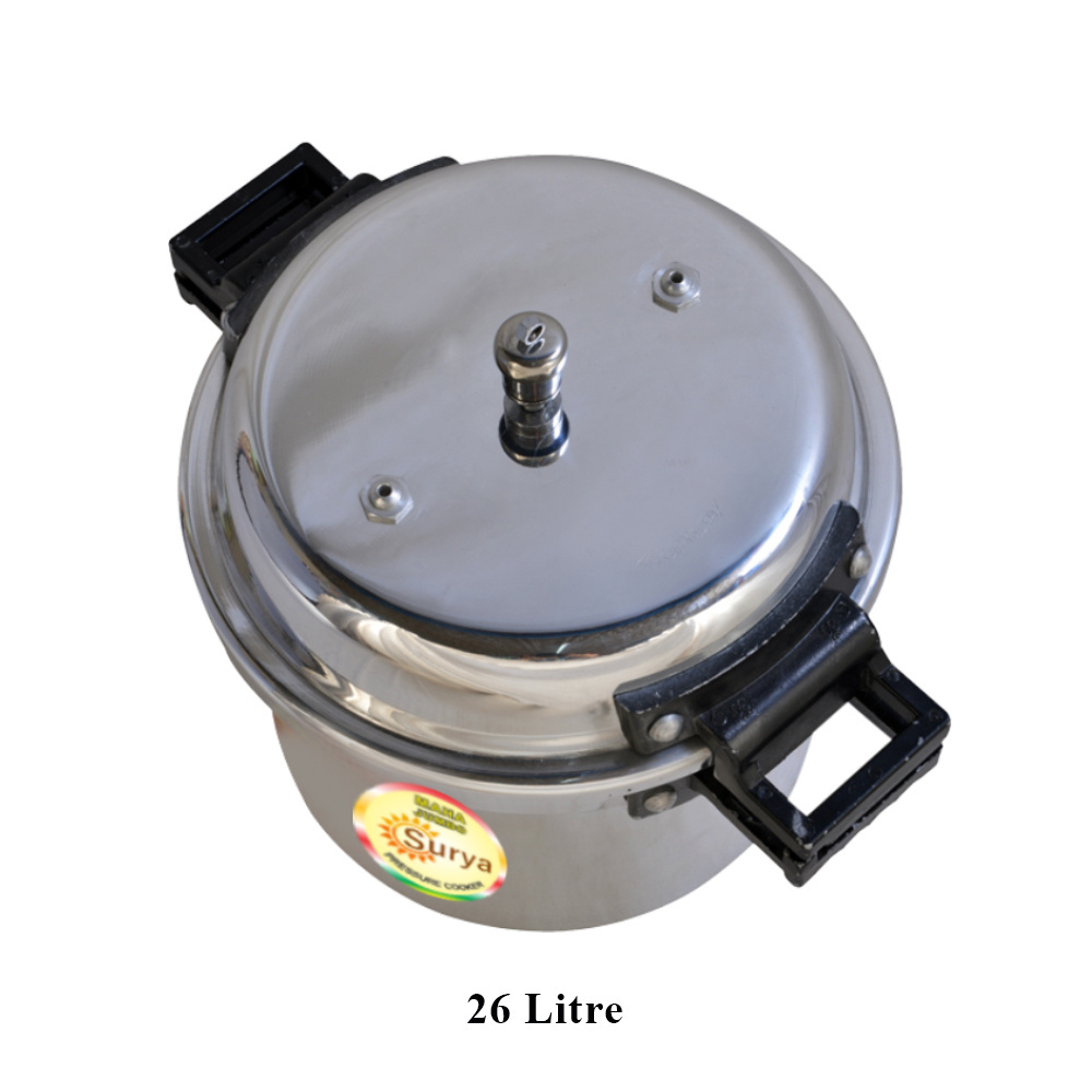 Aluminium Pressure Cooker 7.5L home use induction cookware Size 37cm pressure cooker made in india